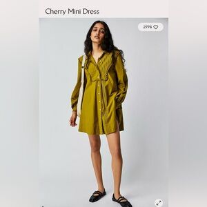 New With Tags. Free People cherry Mini Dress.